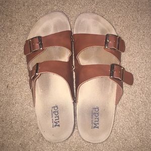 Mudd “Birkenstock Style” Slip Ons